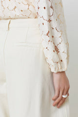 Rim H25C13125 Jeans Blanc Cassé