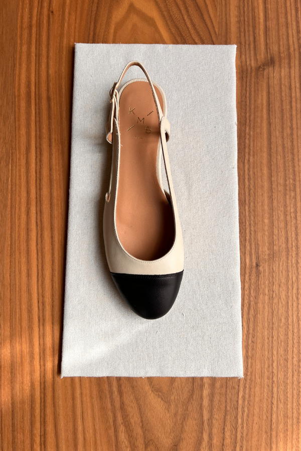 A6956 Sandals Nappa Negra + Latte