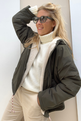 Guzmania 25AH040 Coat Kaki