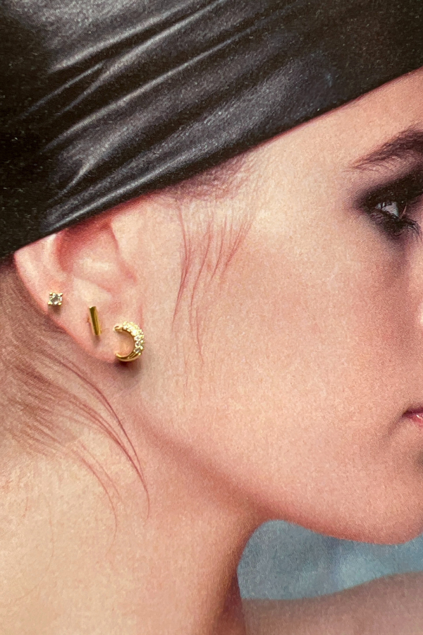 Lino Earrings Gold