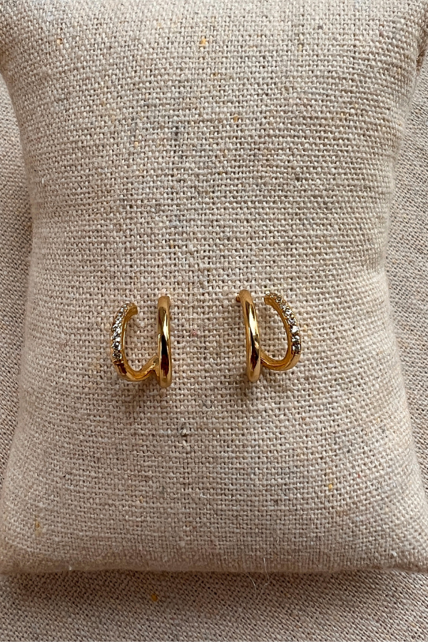 Nenette Earrings Gold