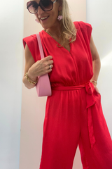 Taylor S25C15311 Jumpsuit Geranium