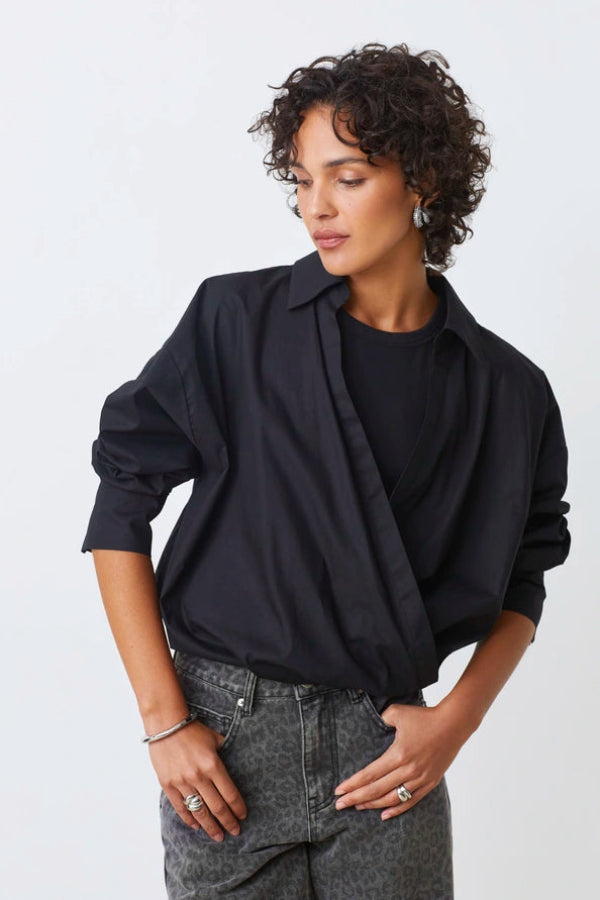 Lenzo H25C07133 Blouse Black