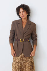 Dwen H25C10291 Blazer Taupe