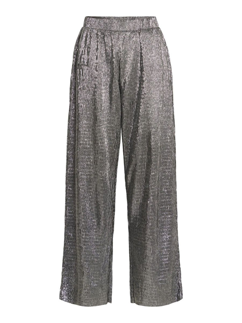 Vifiola 14091241 Trousers Silver