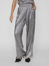 Vifiola 14091241 Trousers Silver