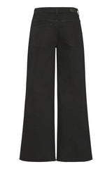 20119022 Twiggy Wide Jeans Black