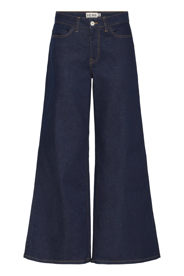 20119022 Twiggy Wide Jeans Denim Authentic Blue