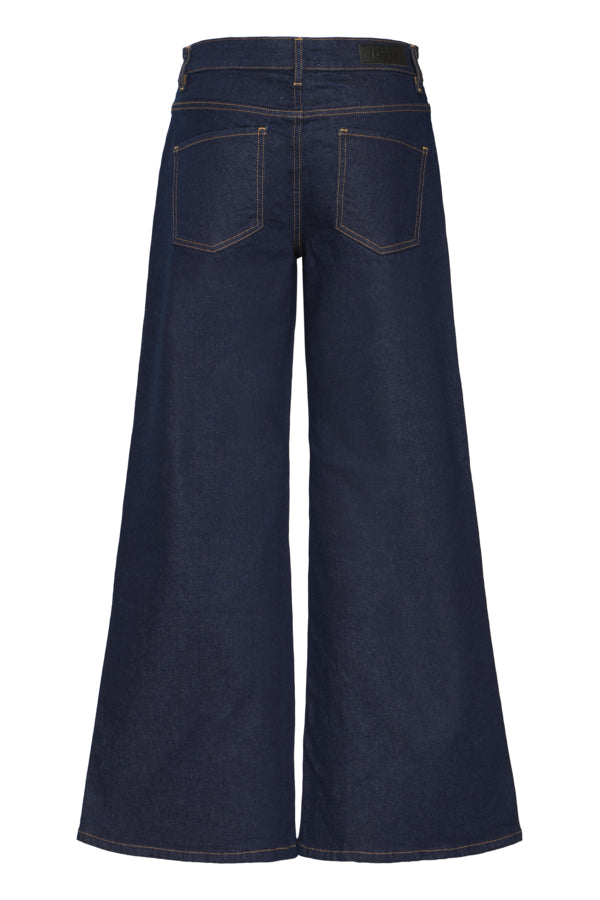 20119022 Twiggy Wide Jeans Denim Authentic Blue