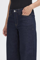 20119022 Twiggy Wide Jeans Denim Authentic Blue