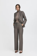 Danta 20806640 Trousers Walnut Melange