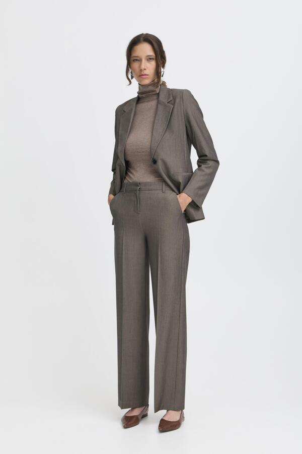 Danta 20806640 Trousers Walnut Melange