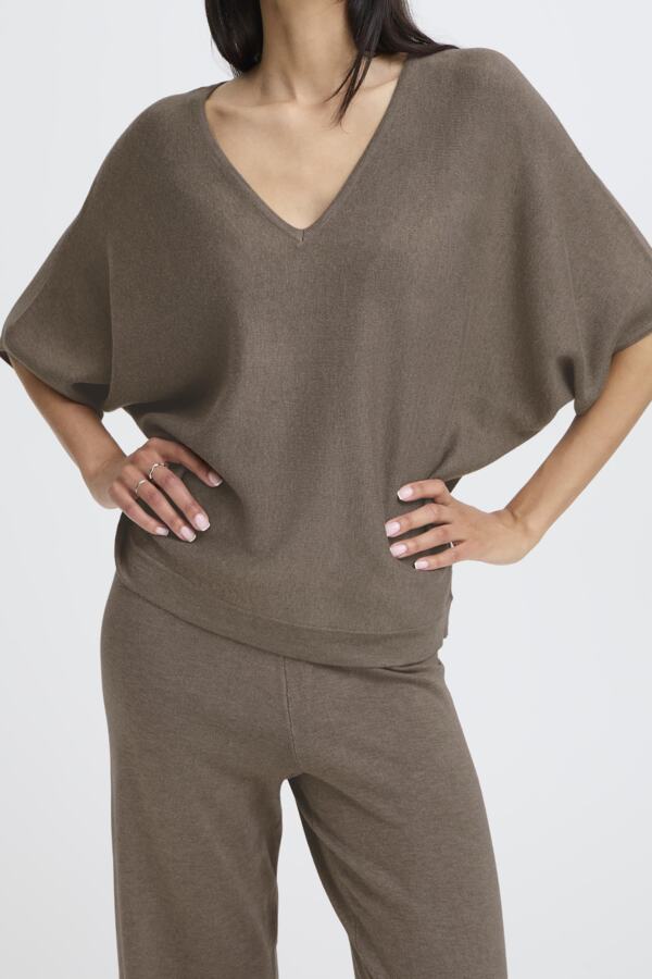 Morla 20814395 Tshirt Walnut