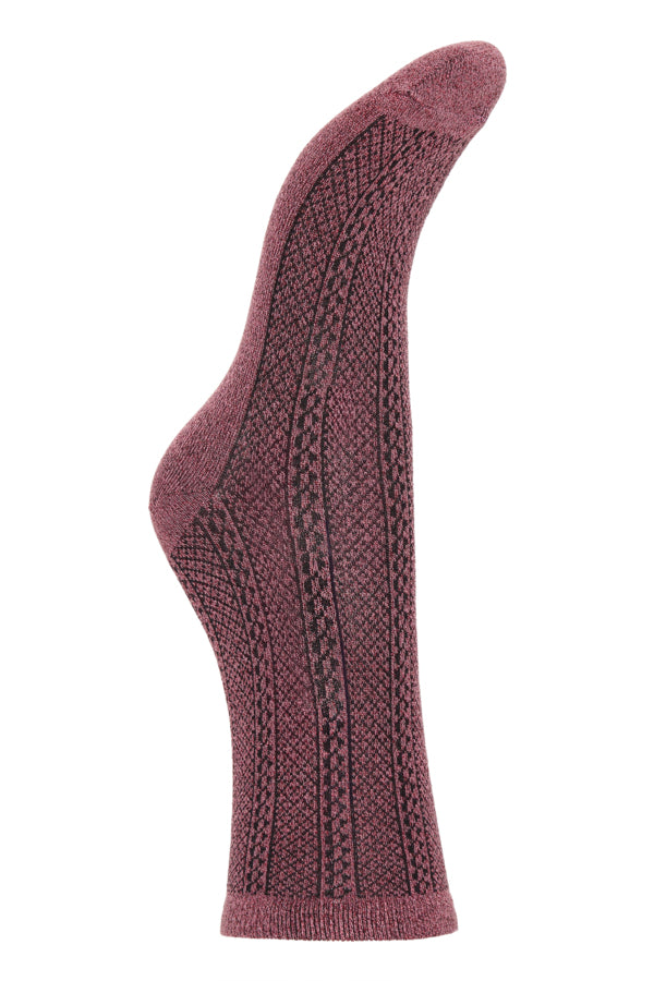 20817268 Wli Socks Roan Rouge