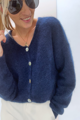 2098 Cardigan Bleu Marine