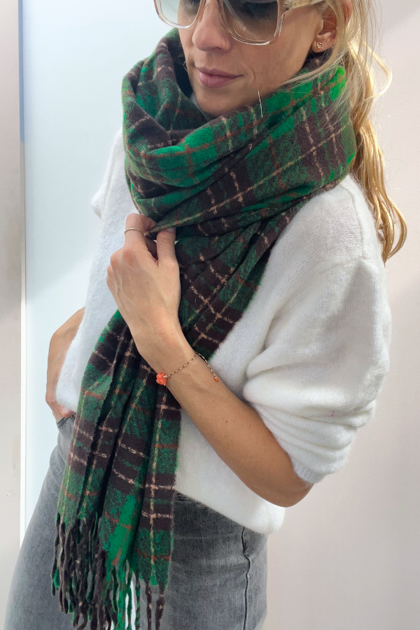 23278002 Scarf Green