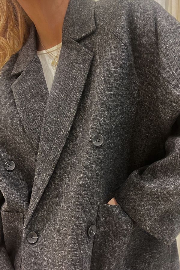 25251099 Coat Grey