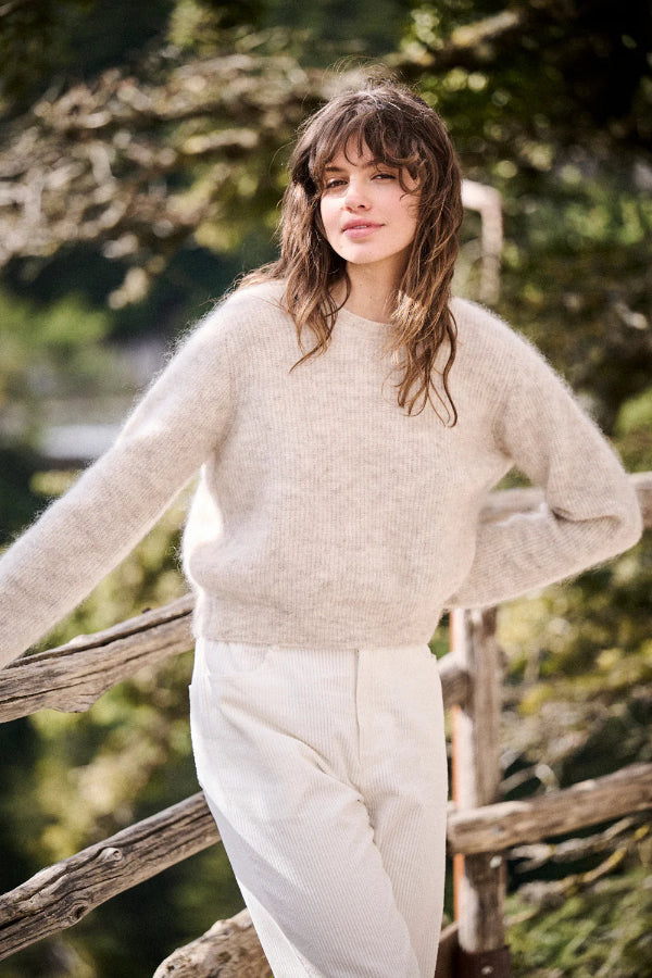Maxime 25AH078 Pull Beige