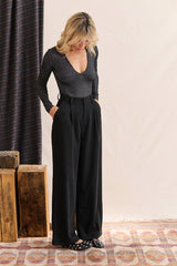 Pablo 25AH072 Trousers Black