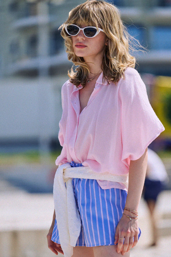Caraibes 25PE106 Blouse Rose