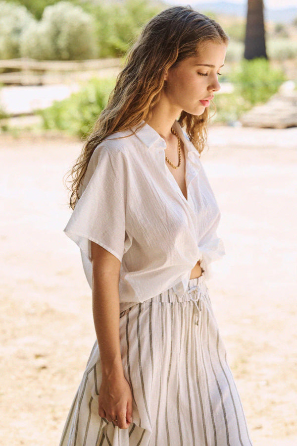 Caraibes 25PE106 Blouse Ecru