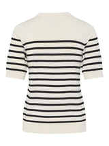 Yaslena 26036189 Pull Black/Birch Striped