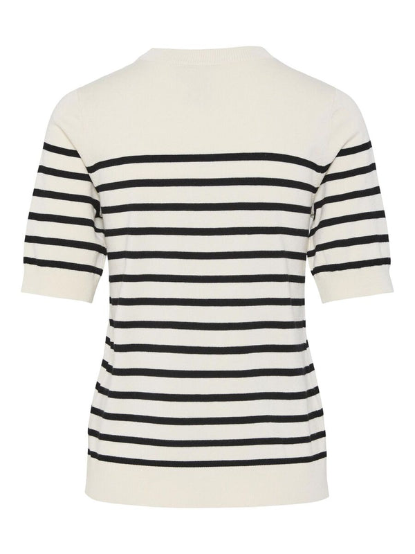 Yaslena 26036189 Pull Black/Birch Striped