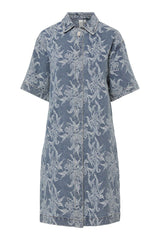 Yasflamera 26038192 Dress Denim Blue