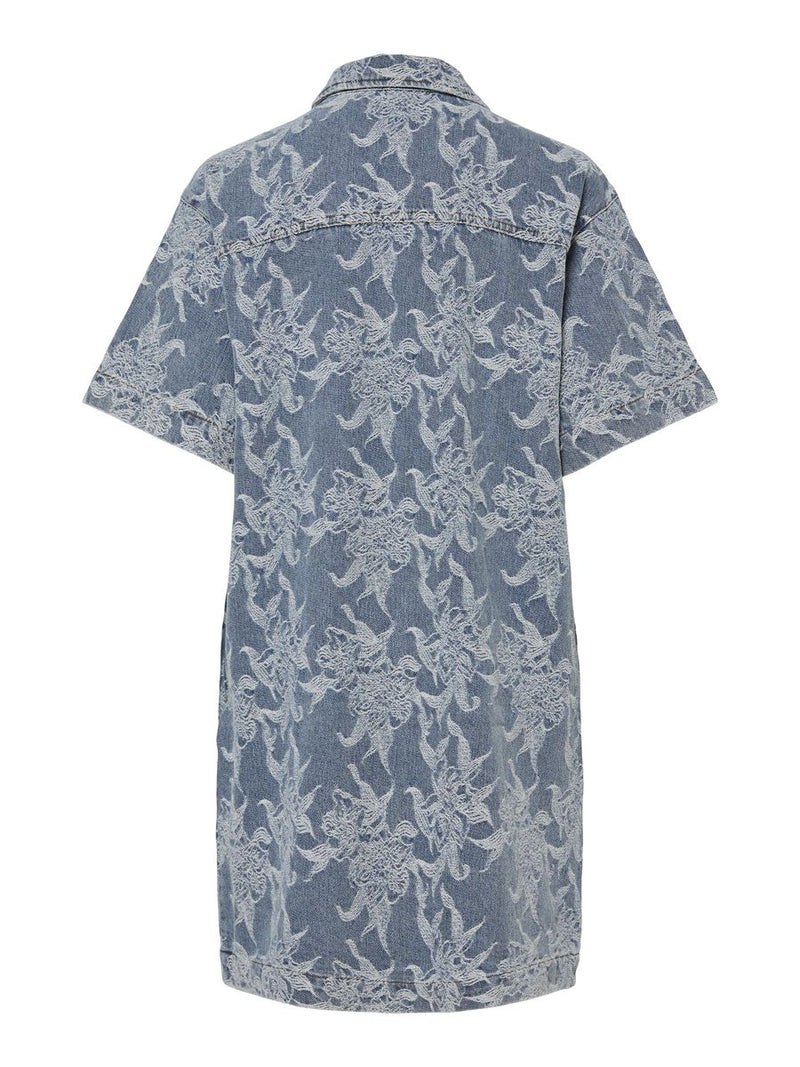 Yasflamera 26038192 Dress Denim Blue