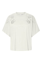 Yassally 26037806 Tshirt Star White