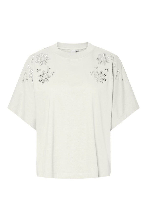 Yassally 26037806 Tshirt Star White