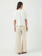 Yassally 26037806 Tshirt Star White