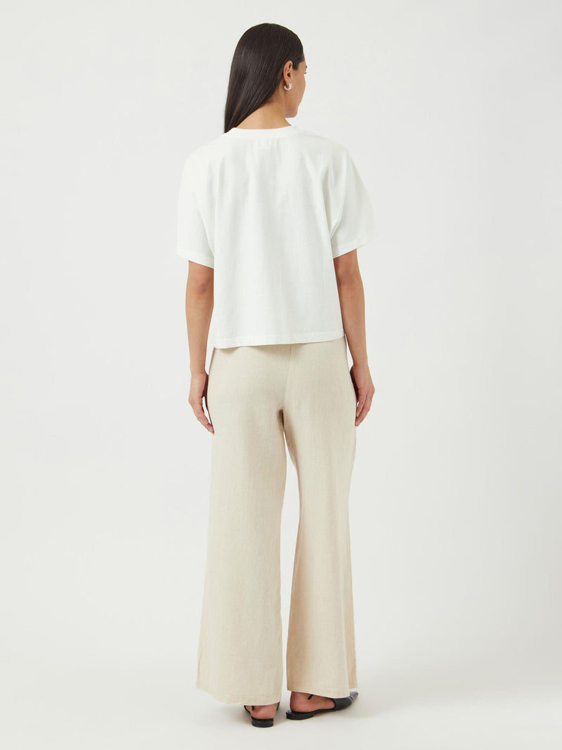 Yassally 26037806 Tshirt Star White