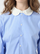 Yasabri 26037974 Blouse Striped Blue