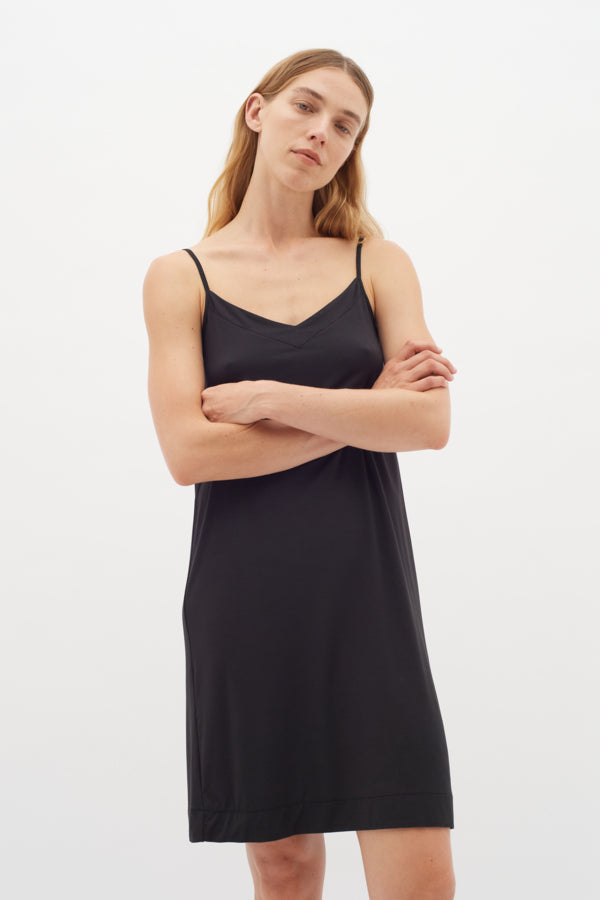 Lil 30109347 Slip Dress Black