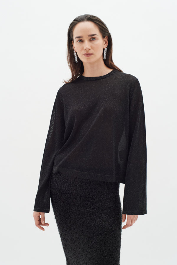 Thani 30109764 Pull Black Glitter