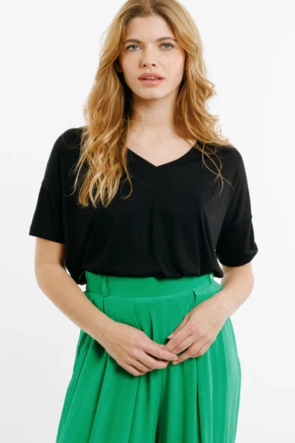 Francesca 66204 Tshirt Black