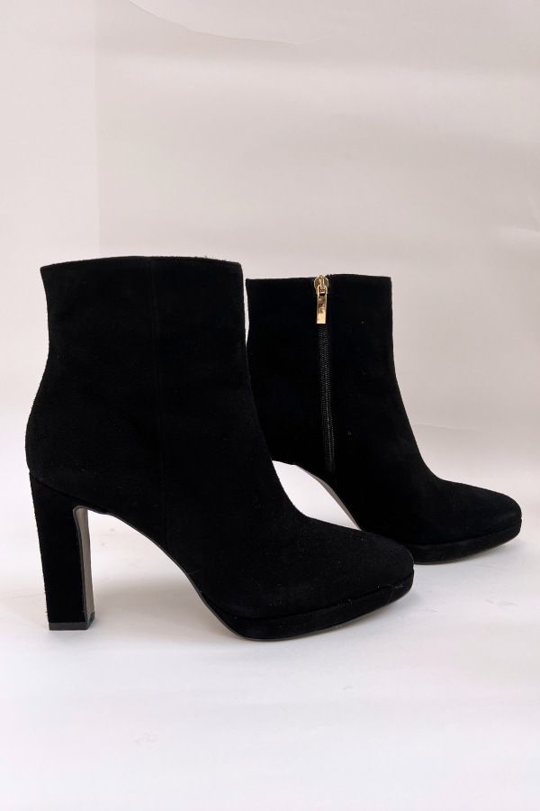 67434 Boots Camoscio Nero