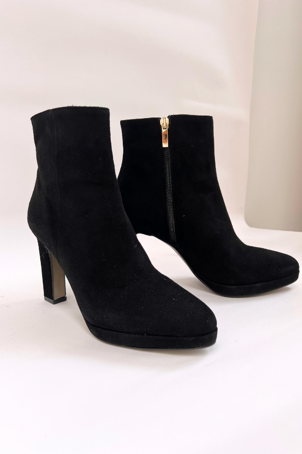 67434 Boots Camoscio Nero