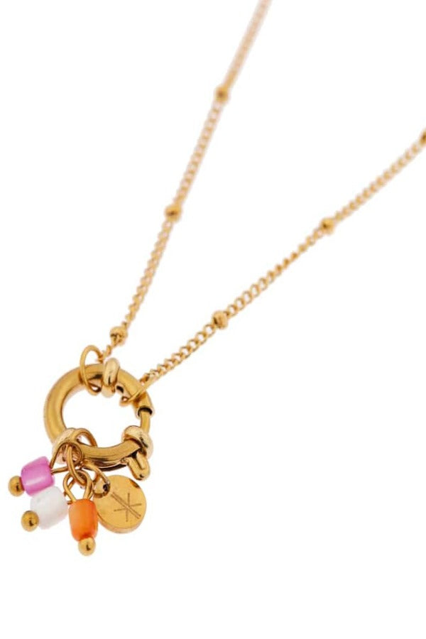 Blossom long Necklace Gold