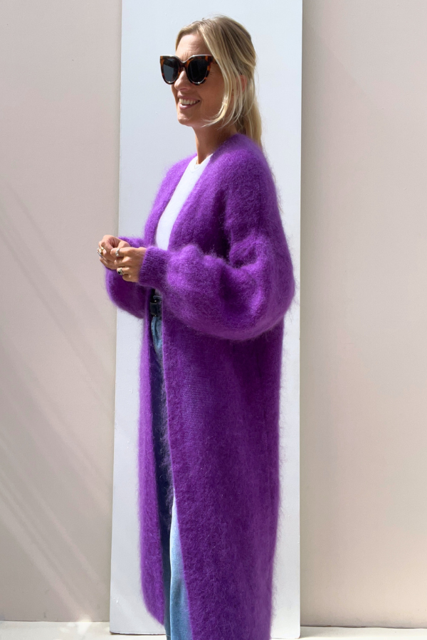 81124 Cardigan Mauve