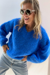 81233 Pull Bleu Roi