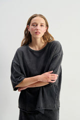 Afoma AFO02D Tshirt Black Vintage
