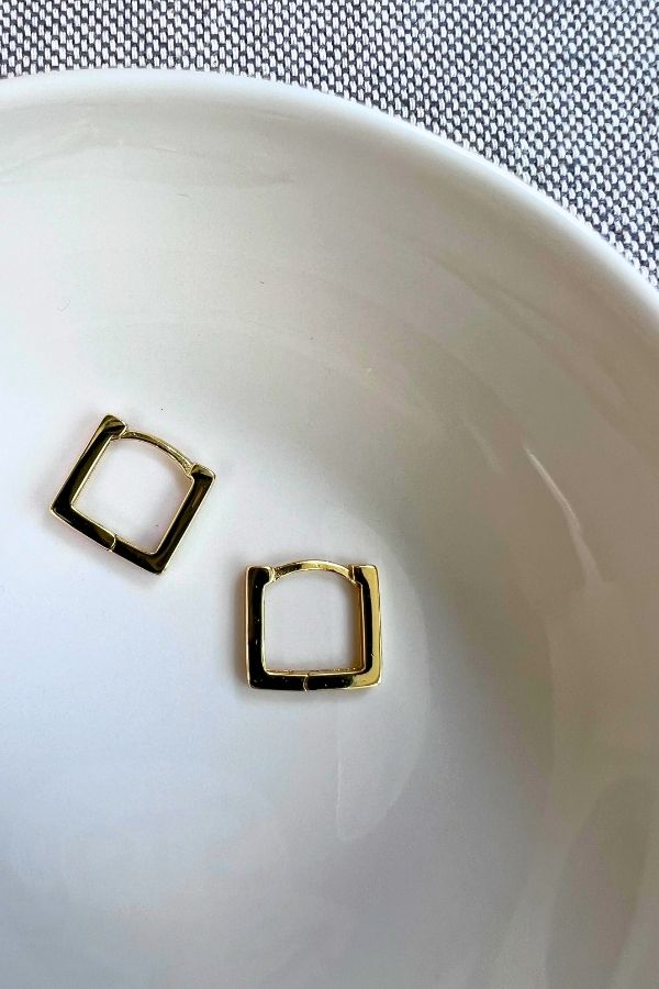 Banta Earrings Gold