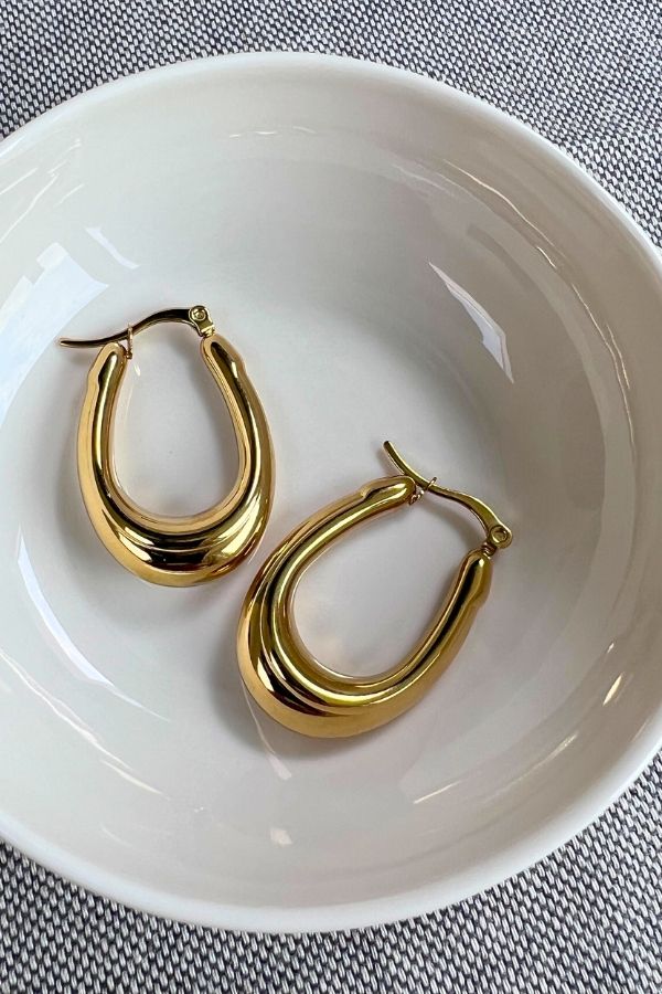 Batoul Earrings Gold