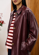 Halimi 25623 Trenchcoat Bordeaux