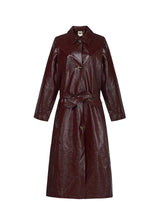 Halimi 25623 Trenchcoat Bordeaux