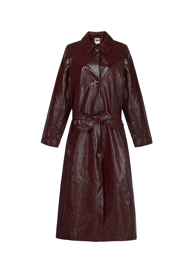 Halimi 25623 Trenchcoat Bordeaux