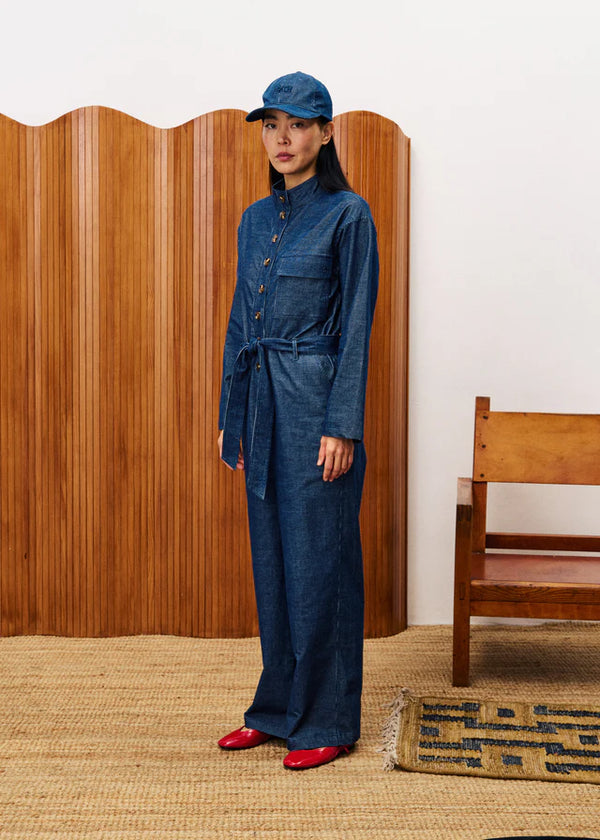 Calmlie 25634 Jumpsuit Blue