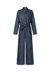 Calmlie 25634 Jumpsuit Blue